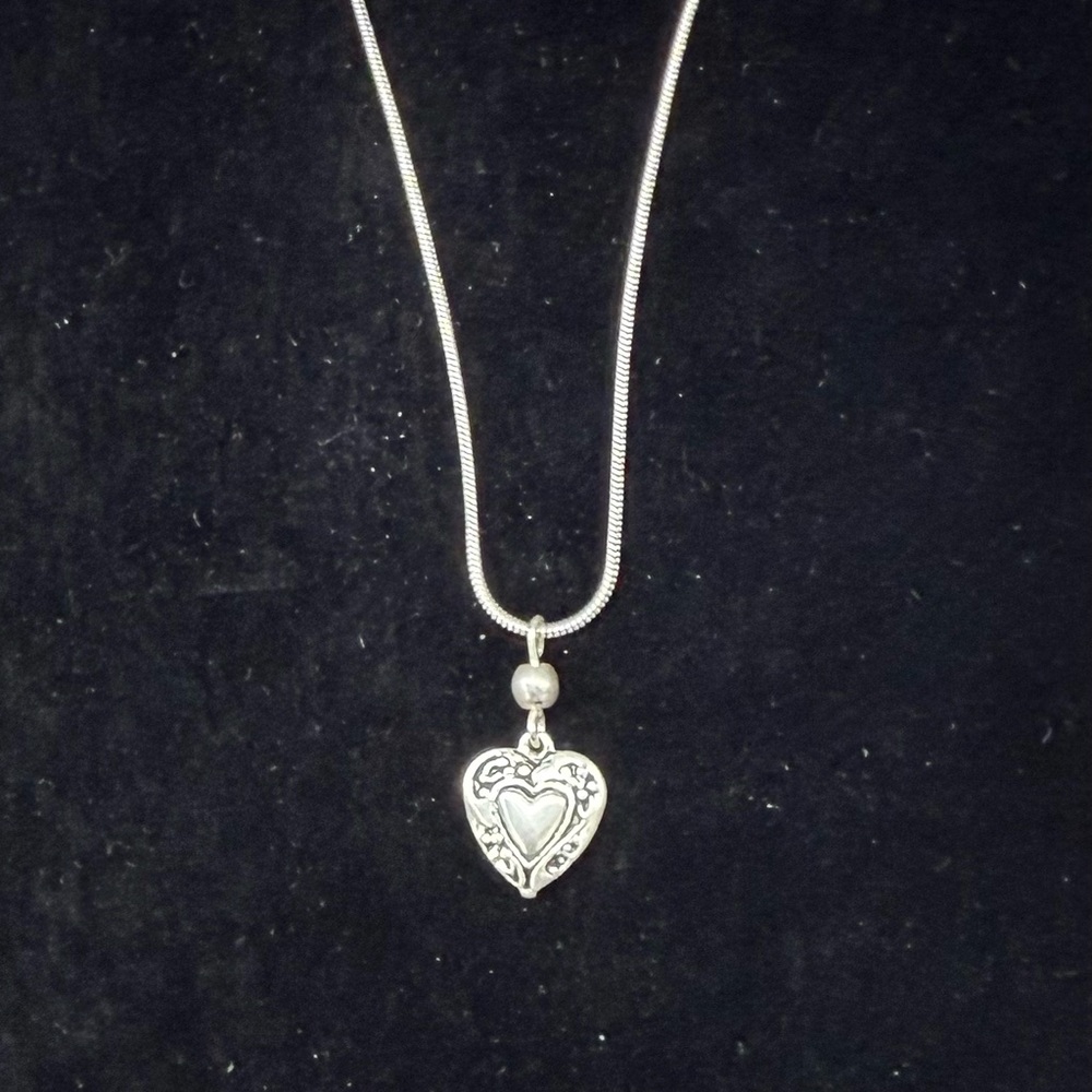 Elegant Heart Pendant Necklace